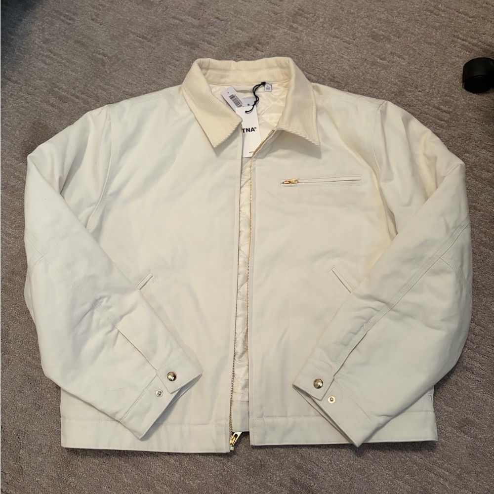 Aritzia Cream Lightweight Jacket
